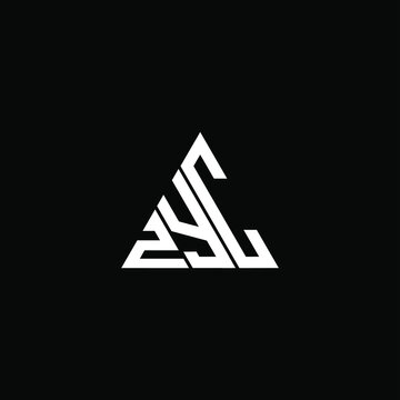 ZYC letter logo creative design. ZYC unique design

