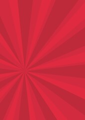 Illustration vector graphic of red retro pattern.