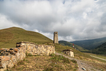 The City of the Dead is a place of burial of ancestors in Caucasus