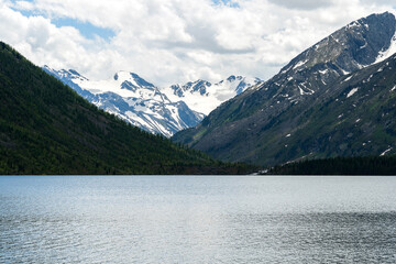 lake in the mountains