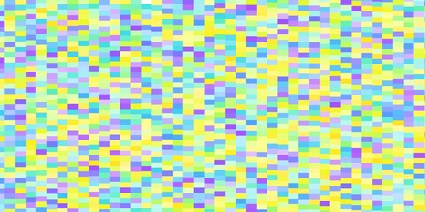 Light Multicolor vector backdrop with rectangles.