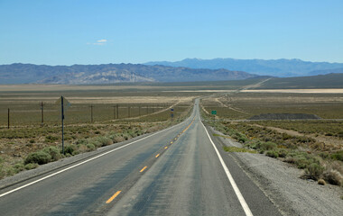 The loneliest road in America, Nevada
