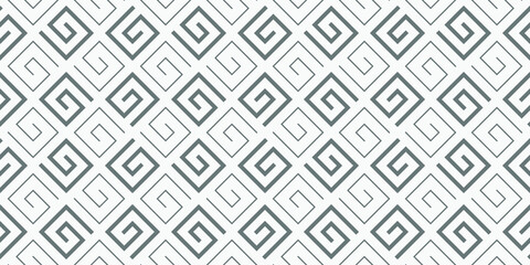 Abstract seamless geometric pattern. Square spiral seamless.