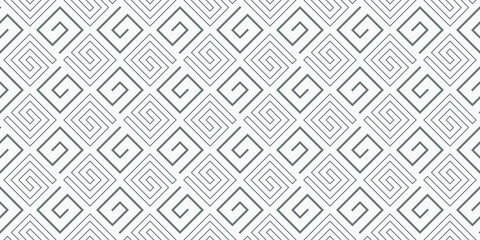 Abstract seamless geometric pattern. Square spiral seamless.
