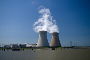 Chimney of power plant