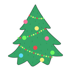 Cute christmas clipart christmas tree
