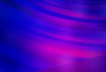 Fototapeta premium Dark Purple, Pink vector glossy abstract background.