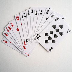 jeu de cartes a jouer 54 cartes