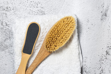 Background beauty industry, spa, bathroom