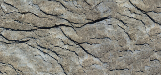 Rock surface texture. Marks. Ground.
