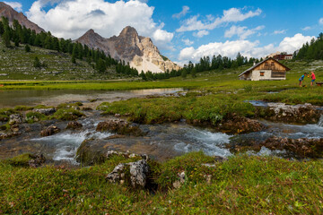Small river in Pederù