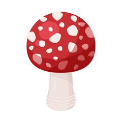 ベニテングタケのイラスト