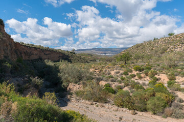 Fototapeta na wymiar mountainous landscape in southern Spain