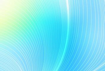 Light Blue, Green vector layout with flat lines.