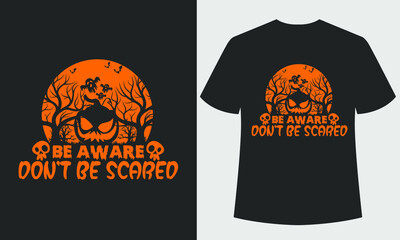 Halloween T-Shirt Design. Halloween T-Shirt illustration.  © DesignTeam