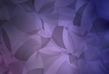 Light Purple vector abstract polygonal pattern.