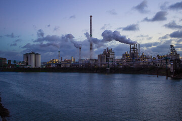 Obraz premium Hafen in Krefeld