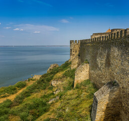 Fototapeta na wymiar the Akkerman fortress in Bilhorod-Dnistrovsky, Odessa region of Ukraine