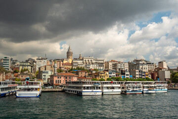 Amazing Sky at Galata Tower, Istanbul