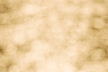 holiday background: golden bokeh circles