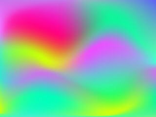 Holographic background. Bright, smooth mesh with a blurry futuristic pattern.