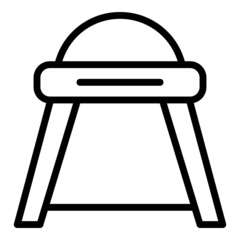 Turban headdress icon outline vector. Sultan hat. Arab farmer