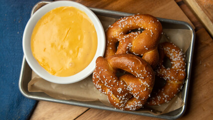 baked pretzel