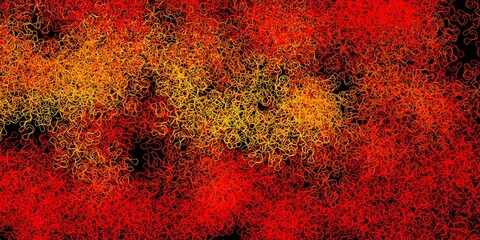 Dark orange vector layout with wry lines.