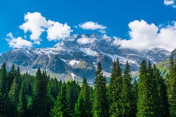 mountains and clouds, Austria, Rauris