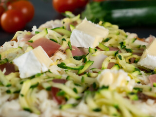 Pizza al Taglio Speck Zucchine e Brie