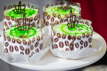 Beautiful cakes with an original design.