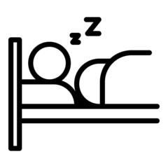 Safe home isolation icon outline vector. Health safety. Avoid contact