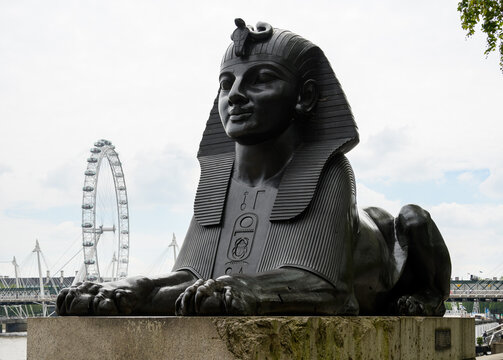 Cleopatra's sphinx London