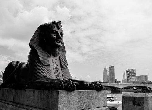 Cleopatra's sphinx London