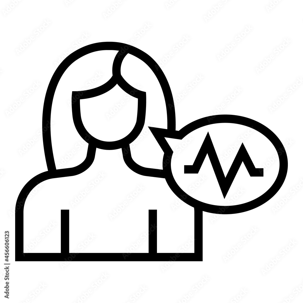 Poster speech recognition icon outline vector. voice command. control system