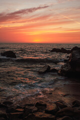 Sunset in mazatlan sinaloa mexico in the pearl of the pacific beautiful vacations