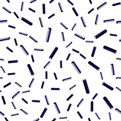 Dark Pink, Blue vector seamless, isometric background with straight lines.