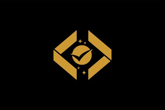 Code program logo design vector. Technology internet logo design.
