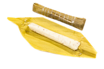 White Corn Buns with coconut flavor - Food of indigenous origin based on corn dough