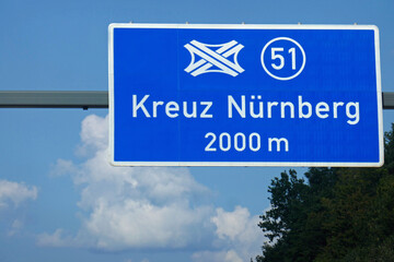 Autobahnkreuz Nürnberg