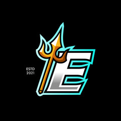 Initial Gold Trident E