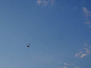 Fototapeta premium 空と飛行機