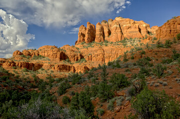 Cathedral Rock from Hiline Trail Sedona AZ