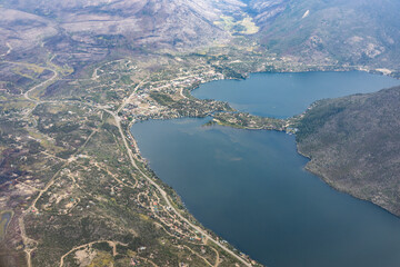 Aerial View of Grand Lake, Colorado, USA