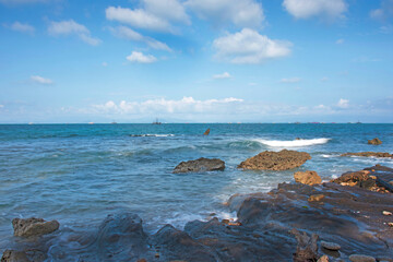 sea and rocks