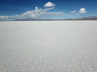 Amazing salt flat in northwestern Argentina