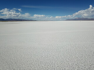 Amazing salt flat in northwestern Argentina