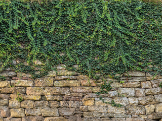 Historische Sandsteinmauer