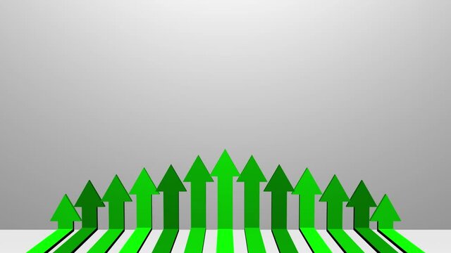 3D 伸びる矢印線 ベクトル抽象的な背景 GR