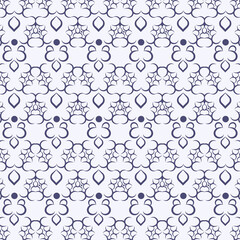 Vector seamless geometric pattern texture